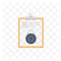 File Lock  Icon