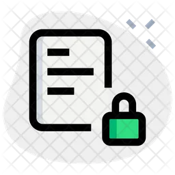 File Lock  Icon