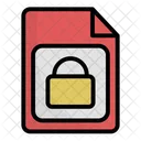 File Lock Lock File Icon