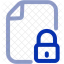File Lock Security Privacy Icon