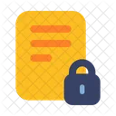 File Locked Locked Document Icon