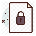 File Locked  Icon