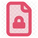 File Locked In Lc Privacy Password Icon