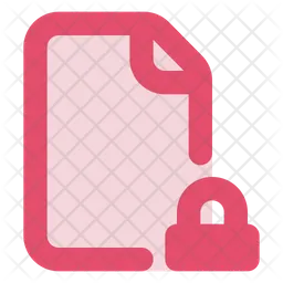 File locked  Icon