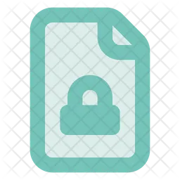 File locked  Icon