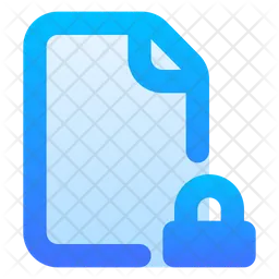 File locked  Icon