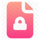 File locked  Icon
