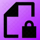 File Locked Lock File Locked File Icon