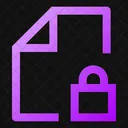 File Locked Lock File Locked File Icon