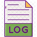 File Di Registro Documento Di Registro File Icon