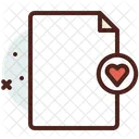 File Love  Icon