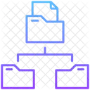 File Management Folder Structure Icon