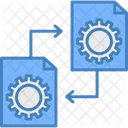 File Management Cog Wheel Icon