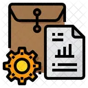 File Document Management Icon