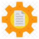 File Gear Management Icon