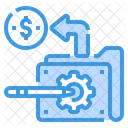 File Management Work Document Icon