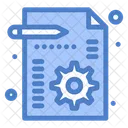 File Management File Setting Icon