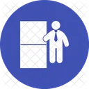 File Management Human Icon