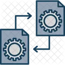 File Management Cog Wheel Icon