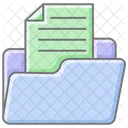 File Manager Awesome Lineal Color Icon Symbol