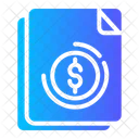 File Money  Icon