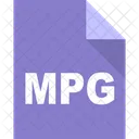 File Mpg File Document Icon