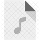 File Music File Document Icon
