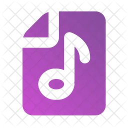 File Music  Icon