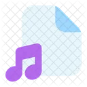File Music Audio  Icon