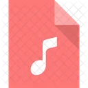 File Music R File Document Icon