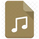 Musica File Documento Icon