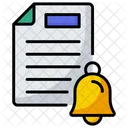 File notification  Symbol