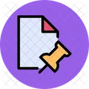 File Pin  Icon