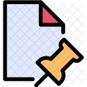 File Pin  Icon
