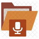 File Podcast Podcast Microphone Icon