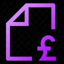 File Pound Icon