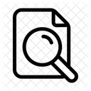 File Preview File Search Document Review Icon
