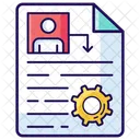 File Process File Configuration Document Processing Icon