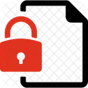 File Protection Data Encryption Icon