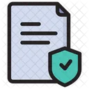 File Protection File Security Data Protection Icon