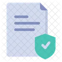 File Protection File Security Data Protection Icon