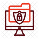 File Protection Security Protection Icon