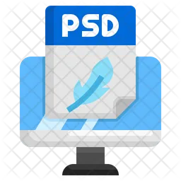 파일 psd  아이콘