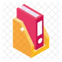 File Rack Folder Rack Document Holder Icon