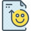 File Rating Happy Icon