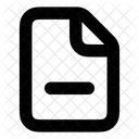 File Document Delete Icon