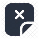 File Remove  Icon