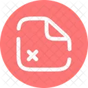 File Remove File Document Icon