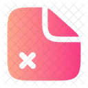 File Remove File Document Icon