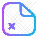 File Remove File Document Icon